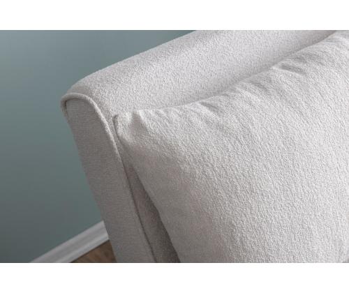 Diivan Folde 2-Seater - Teddy Fabric - White