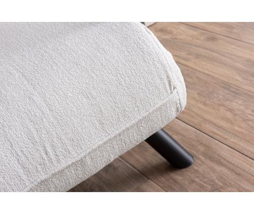 Diivan Sando Single - Teddy Fabric - White