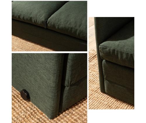 Diivan Saga 2-Seater - Green