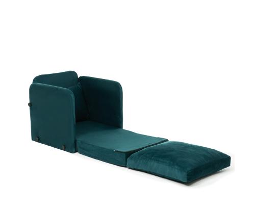 Diivan Saga Single - Petrol Green