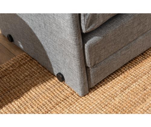 Diivan Saga Single - Light Grey