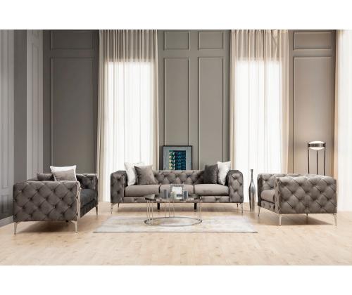 Diivan Como 3 Seater - Anthracite