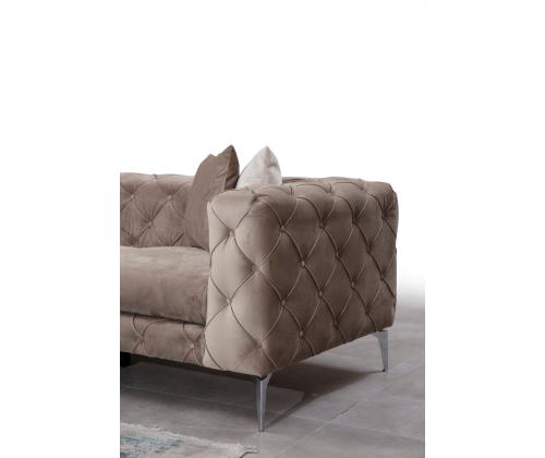 Diivan Como Corner Right - Beige