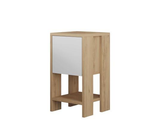 Ema - Sapphire Oak, White