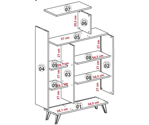 Form - Walnut, Cream