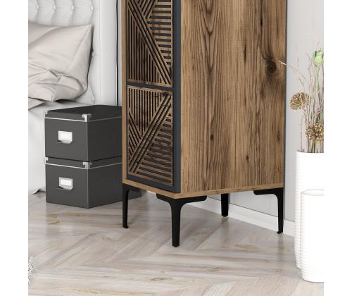 Kumsal P - Walnut, Anthracite