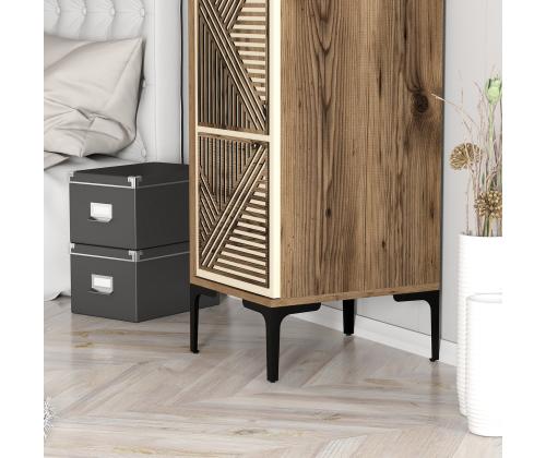 Kumsal P - Walnut, Cream