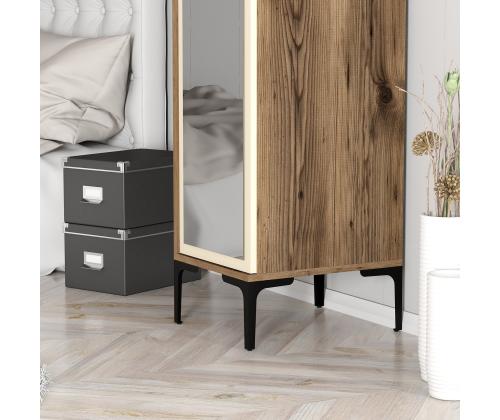 Kumsal R - Walnut, Cream