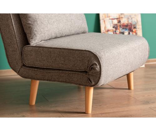 Diivan Folde Single - Light Grey