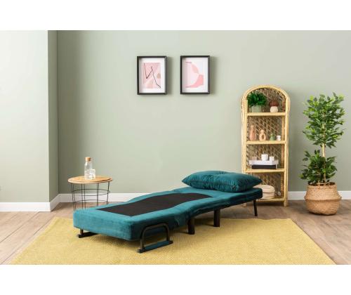 Diivan Sento Single - Petrol Green