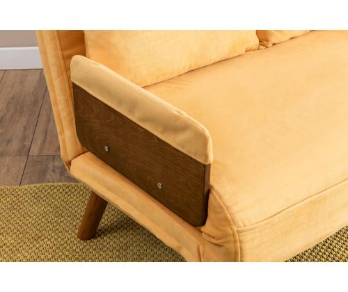 Diivan Cosmo 2-Seater - Mustard