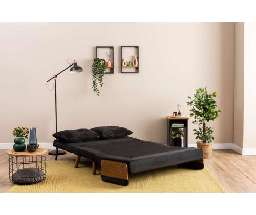 Diivan Cosmo 2-Seater - Black