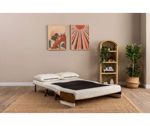 Diivan Cosmo 2-Seater - Teddy White