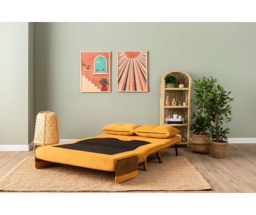 Diivan Cosmo 2-Seater - Bohemian Mustard