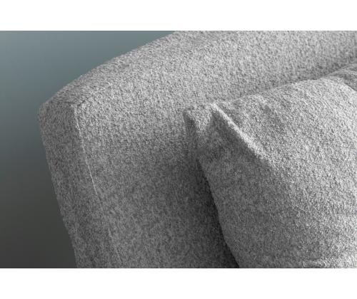 Diivan Sando 2-Seater - Teddy Fabric - Grey