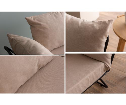 Diivan Viper 2-Seater - Cream