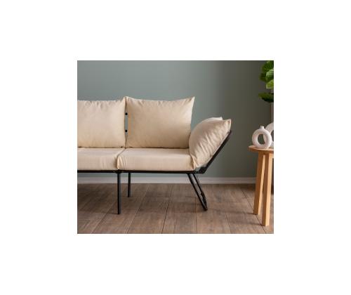 Diivan Viper 2-Seater - Light Cream