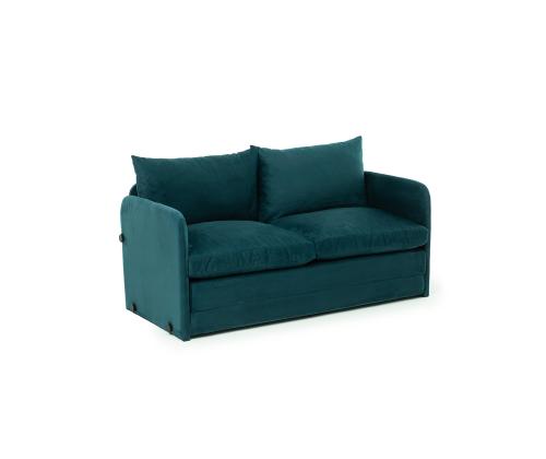 Diivan Saga 2-Seater - Petrol Green