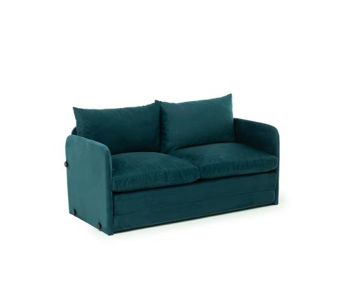 Diivan Saga XL 2-Seater - Petrol Green