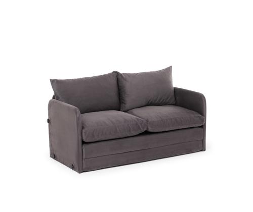 Diivan Saga XL 2-Seater - Grey