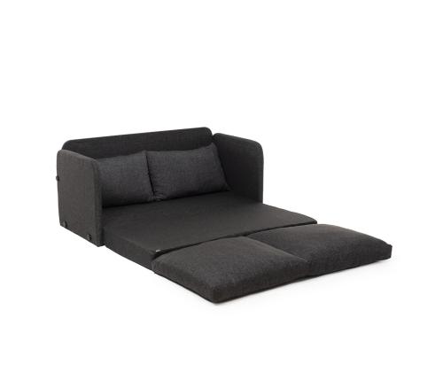 Diivan Saga XL 2-Seater - Dark Grey