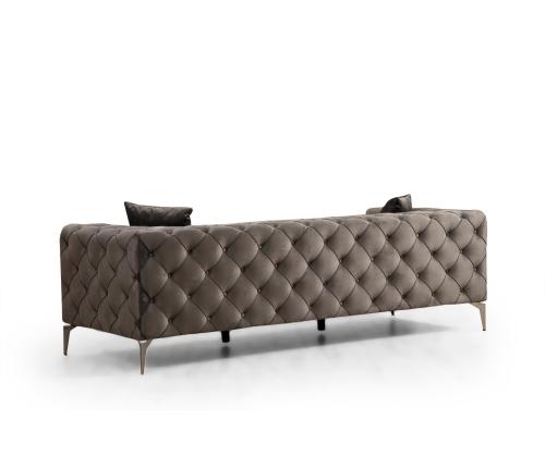 Diivan Como 3 Seater - Anthracite