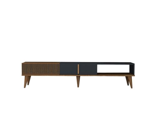 TV laud Milan Alt - Walnut, Anthracite