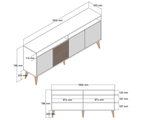 Milan - Walnut, Anthracite