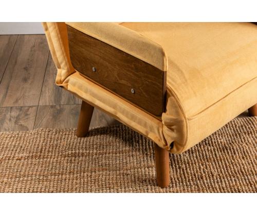 Diivan Cosmo Single - Mustard