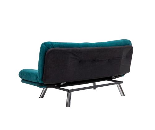 Diivan Misa Small Sofabed - Petrol Green