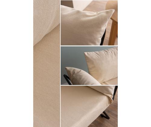 Diivan Viper 2-Seater - Light Cream