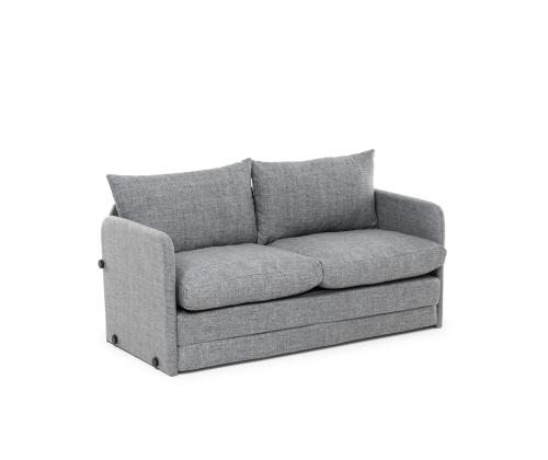 Diivan Saga 2-Seater - Light Grey