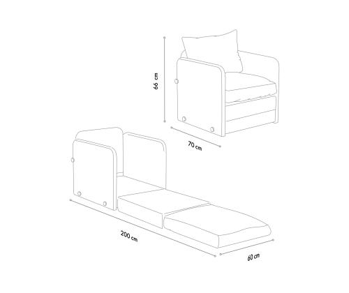 Diivan Saga Single - Green