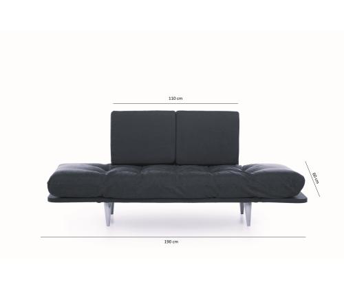Diivan Nina Daybed - Petrol Green GR124