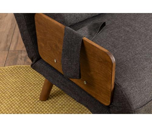 Diivan Cosmo 2-Seater - Dark Grey