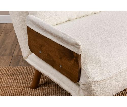 Diivan Cosmo 2-Seater - Teddy White
