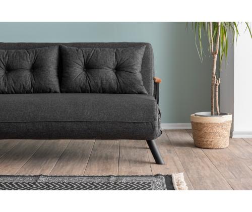 Diivan Sando 2-Seater - Dark Grey