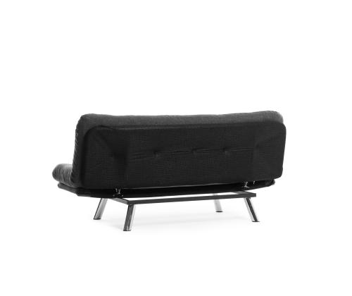 Diivan Misa Small Sofabed - Dark Grey
