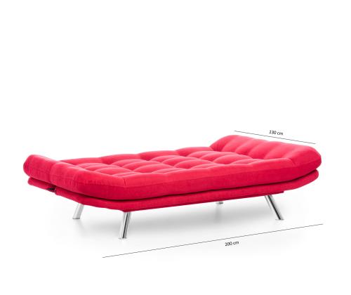 Diivan Misa Sofabed - Red
