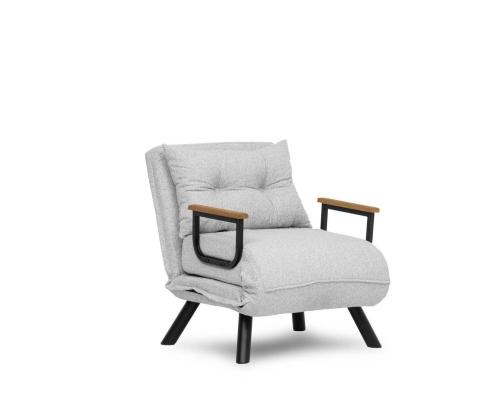 Diivan Sando Single - Teddy Fabric - Grey