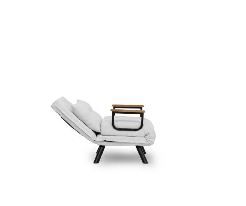 Diivan Sando Single - Teddy Fabric - White