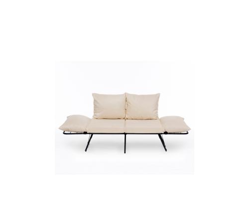 Diivan Viper 2-Seater - Light Cream