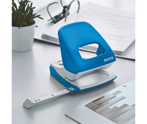 Augulööja auguraud LEITZ WOW 5008 30 lehte metallik sinine