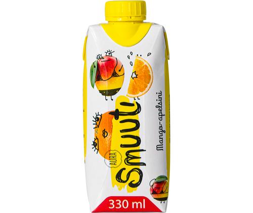 AURA Smuuti mango-apelsini 0,33l