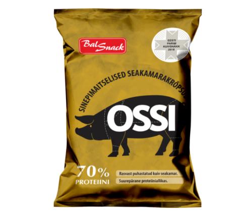 BALSNACK Ossi seakamarakrõpsud sinepimaitselised 40g