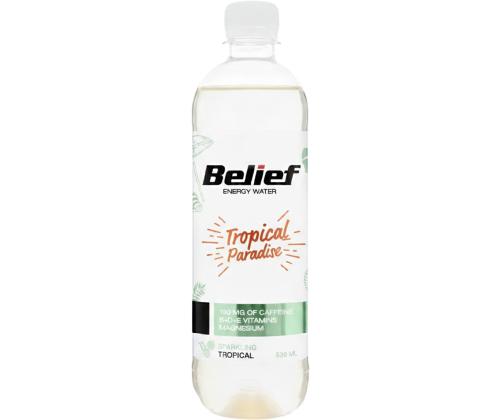 BELIEF Energiavesi troopikaline 0,53l (pet, gaseeritud)