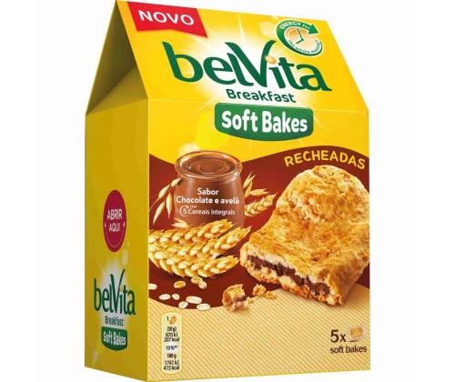 BELVITA Pehme küpsis šokolaadikreemiga 250g