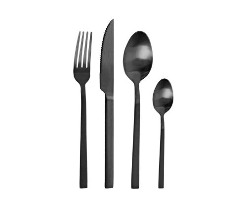 BEST Söögiriistade komplekt Duke Carbon 24tk (Pintinox)