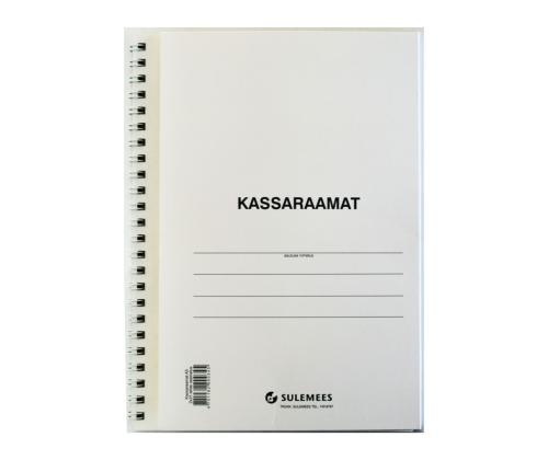 Blankett A5 kassaraamat isekopeeruv spiraaliga