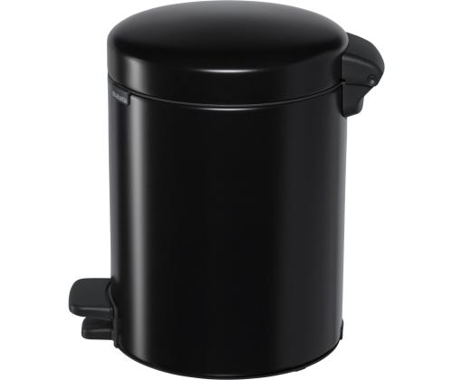 Prügikast 5L pedaaliga BRABANTIA NewIcon must